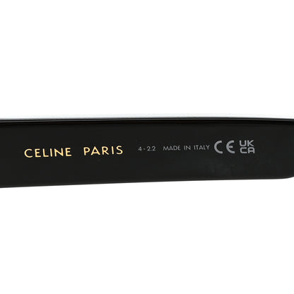 Celine Acetate Triomphe 01 Sunglasses CL 40194U Black 6 of 11