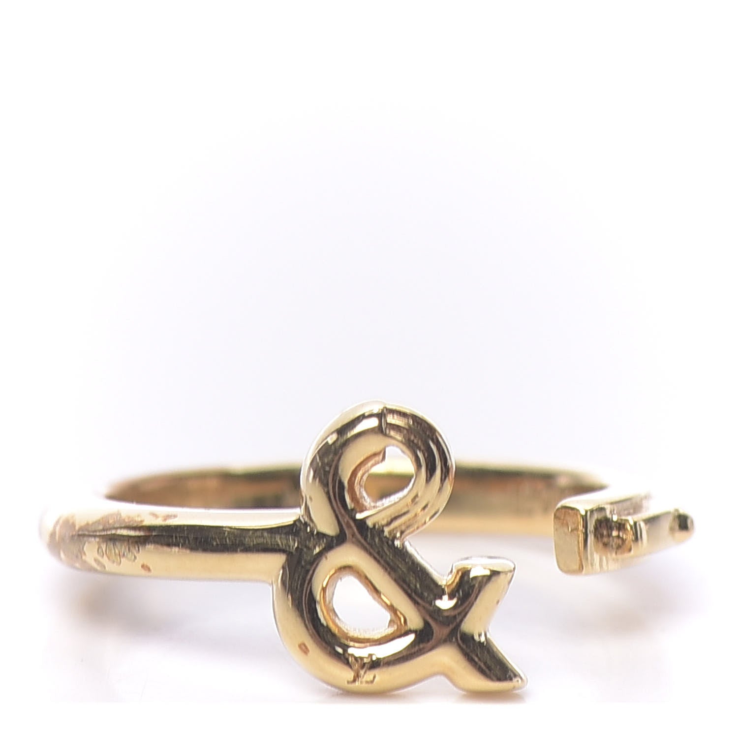Louis Vuitton LV And Me Ampersand Ring M Gold 1 of 8