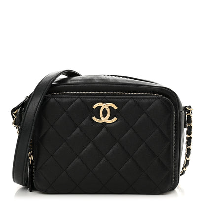 Chanel Caviar Quilted Medium Business Affinity Camera Case Black 1 of 15