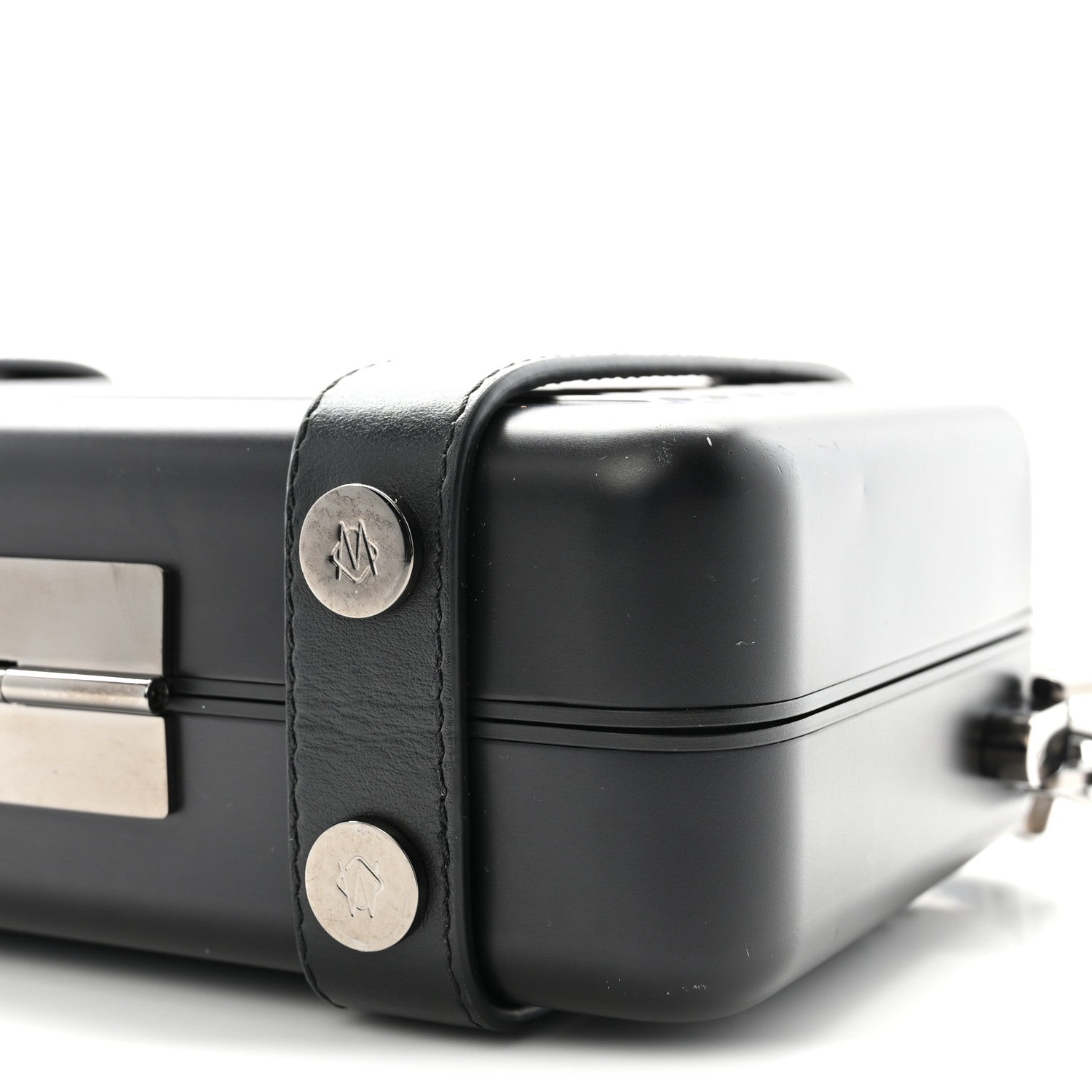 Rimowa Matte Aluminum Personal Cross-Body Bag Black 1884859