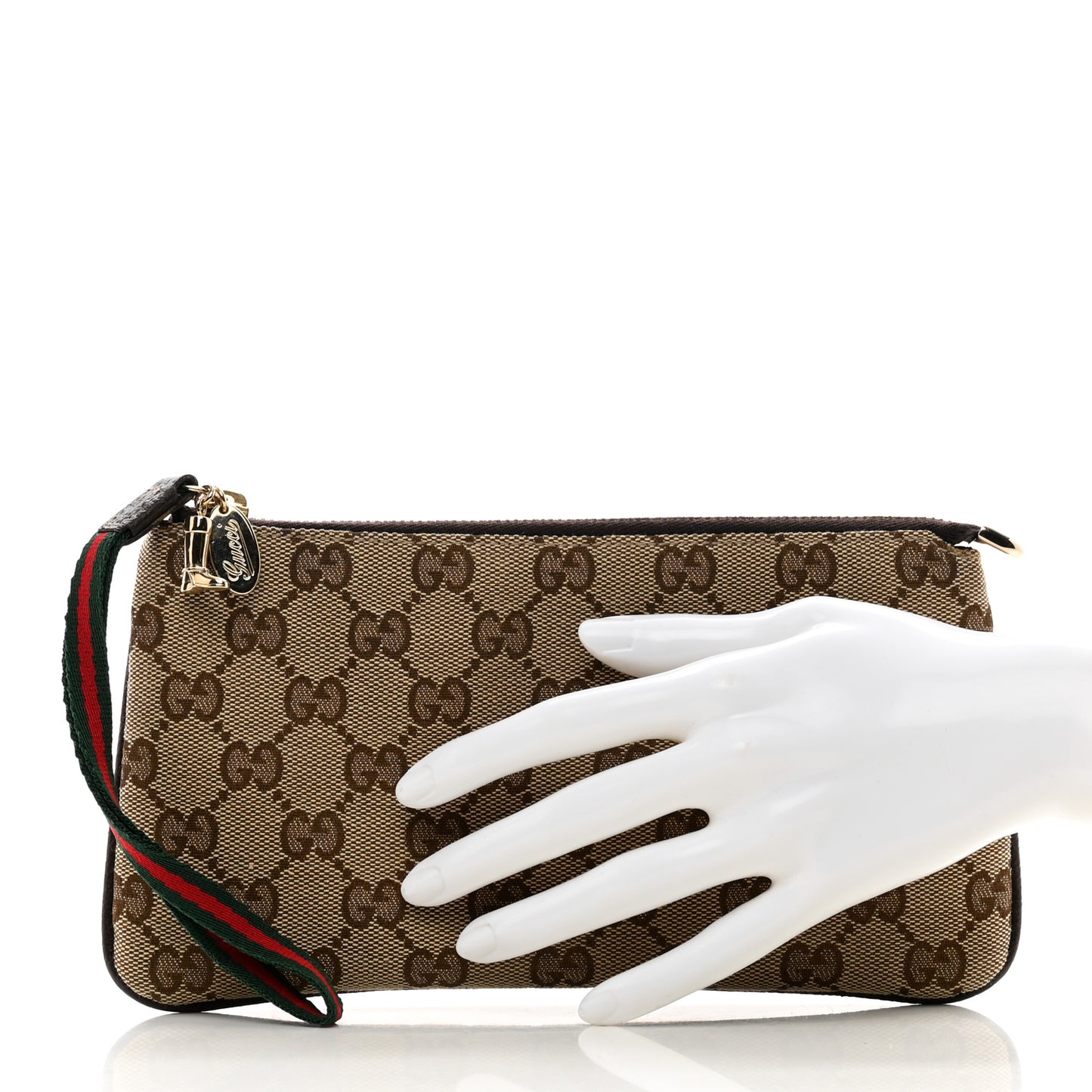 Monogram Jolicoeur Wristlet Dark Brown
