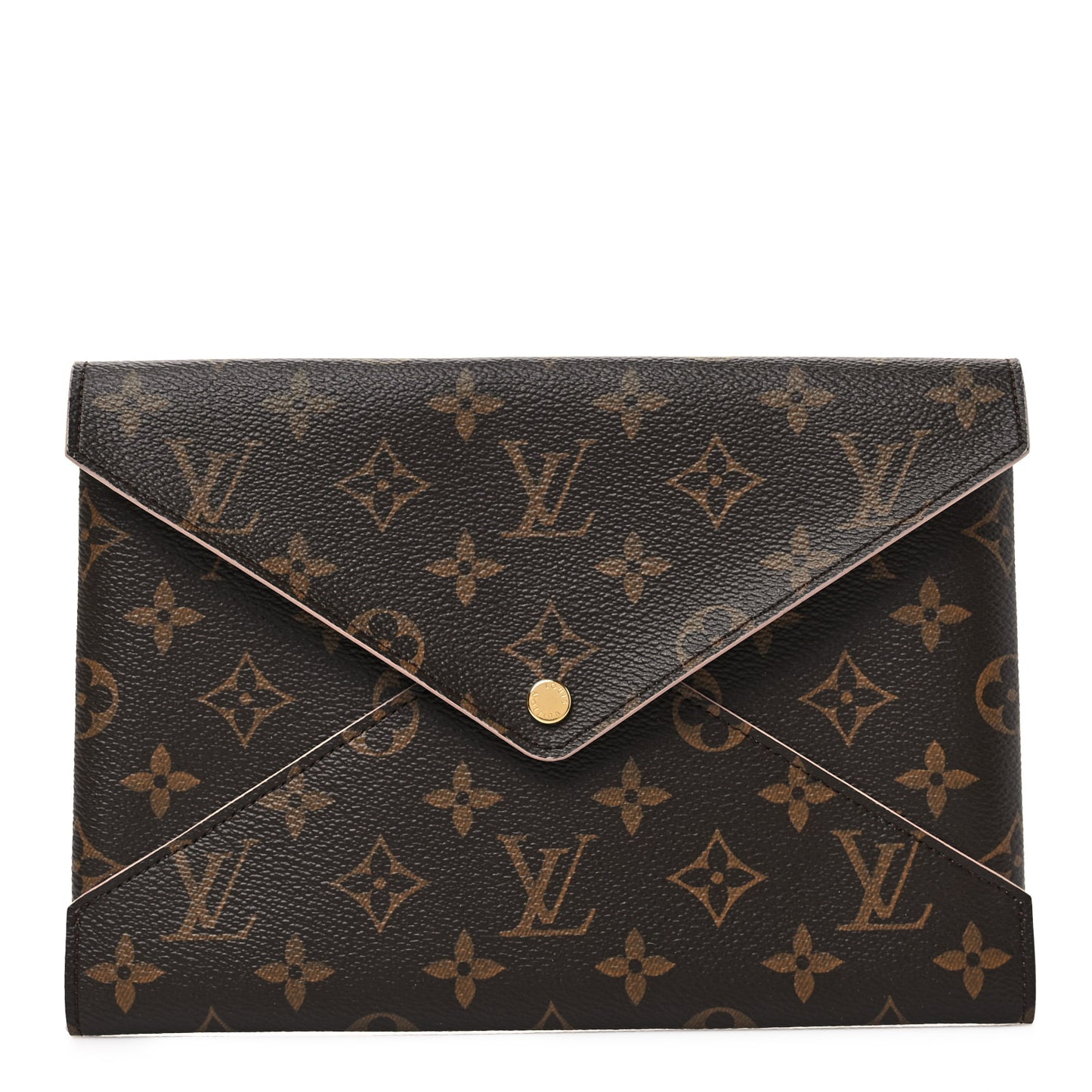 Monogram Large Kirigami Pochette Insert Rose Ballerine