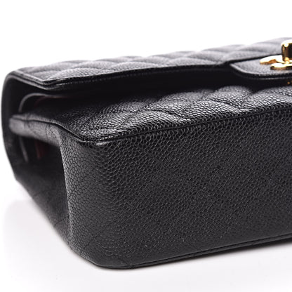 Chanel Caviar Quilted Medium Double Flap Black 6 of 11