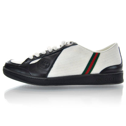 Gucci Mens Leather Tech Fabric Sneakers 7.5 1 of 6