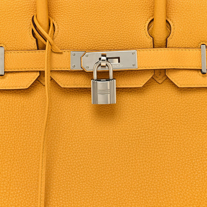 Hermes Togo BIRKIN 30 Jaune Ambre 8 of 14