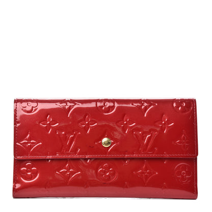 Louis Vuitton Vernis Porte Tresor International Wallet Pomme D'Amour 1 of 7