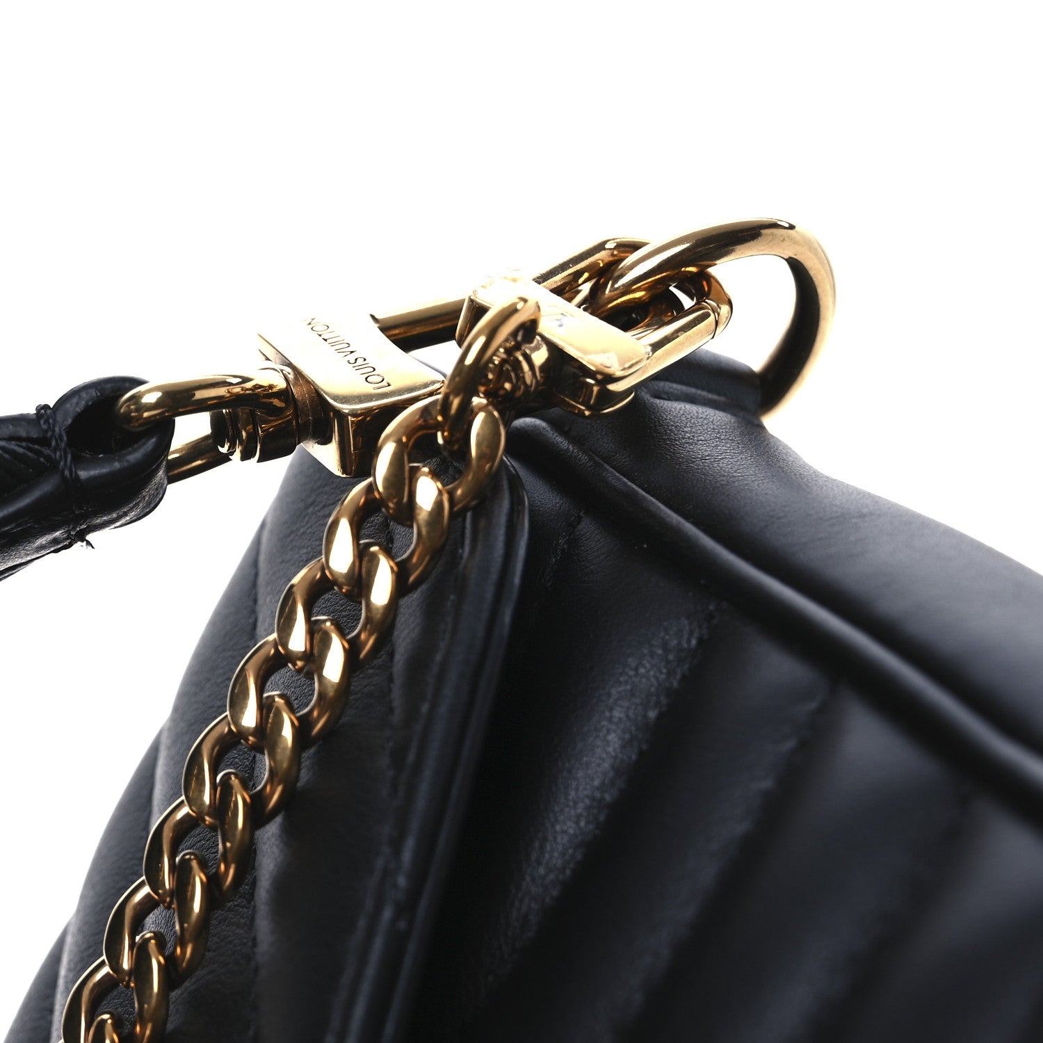 Louis Vuitton Calfskin New Wave Multi Pochette Black 10 of 11