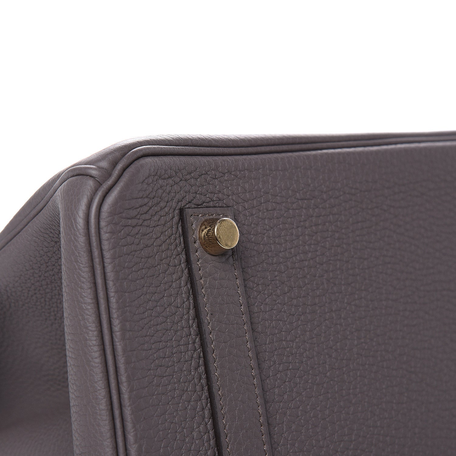 Hermes Togo Birkin 35 Etain 27 of 29