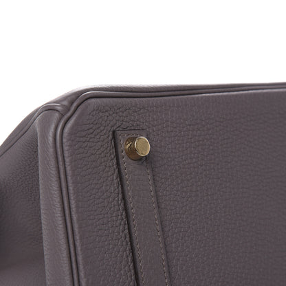 Hermes Togo Birkin 35 Etain 27 of 29