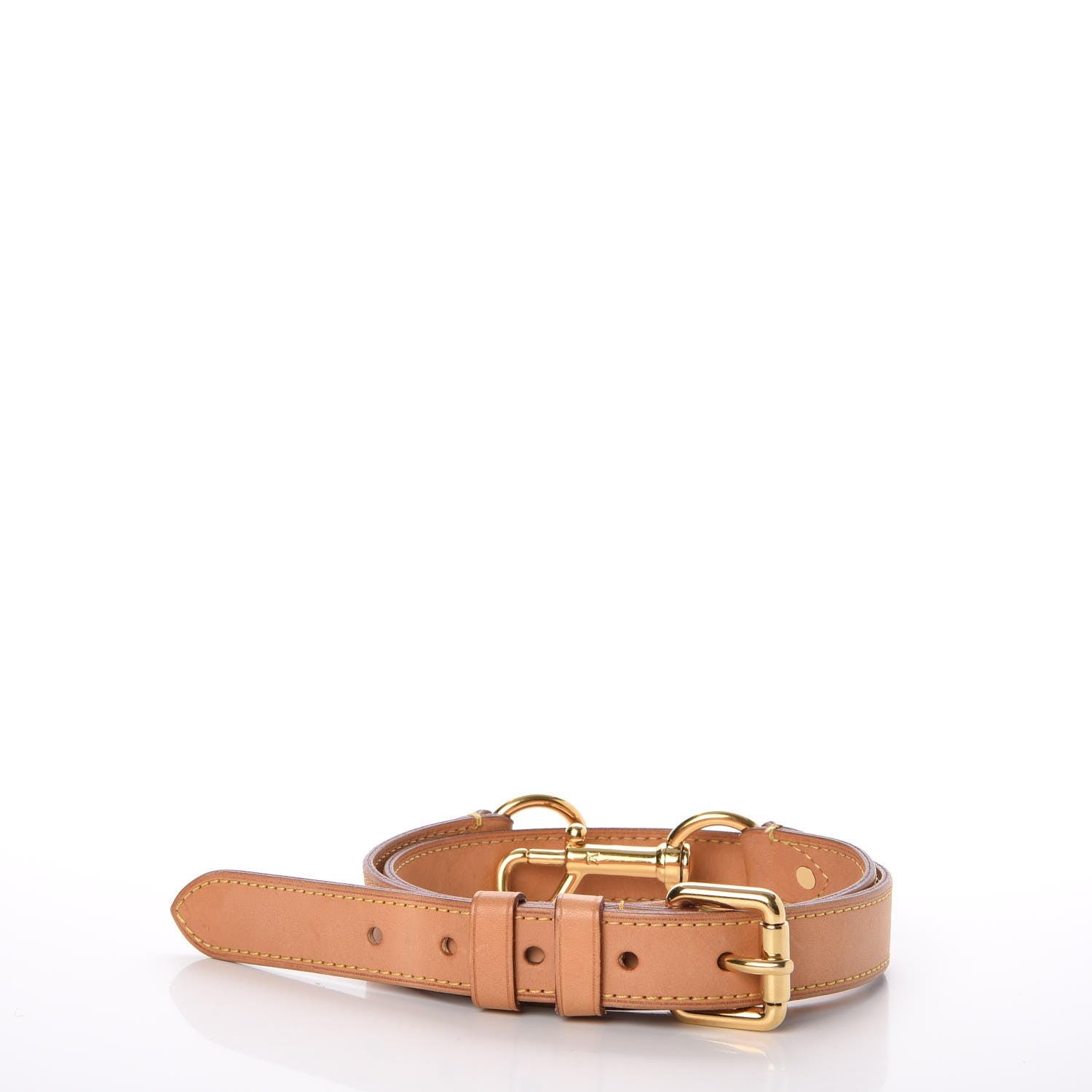 Louis Vuitton Vachetta 25mm Adjustable Shoulder Strap VVN 2 of 8