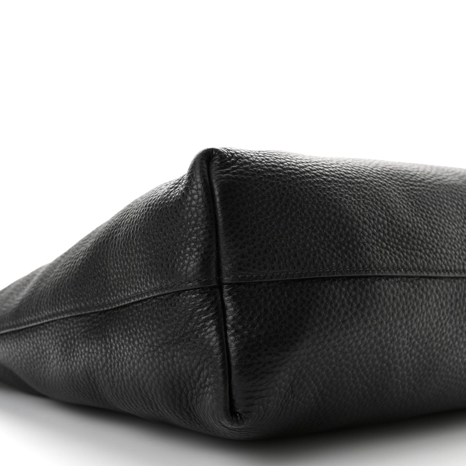 Prada Vitello Daino Shopping Tote Black 9 of 10