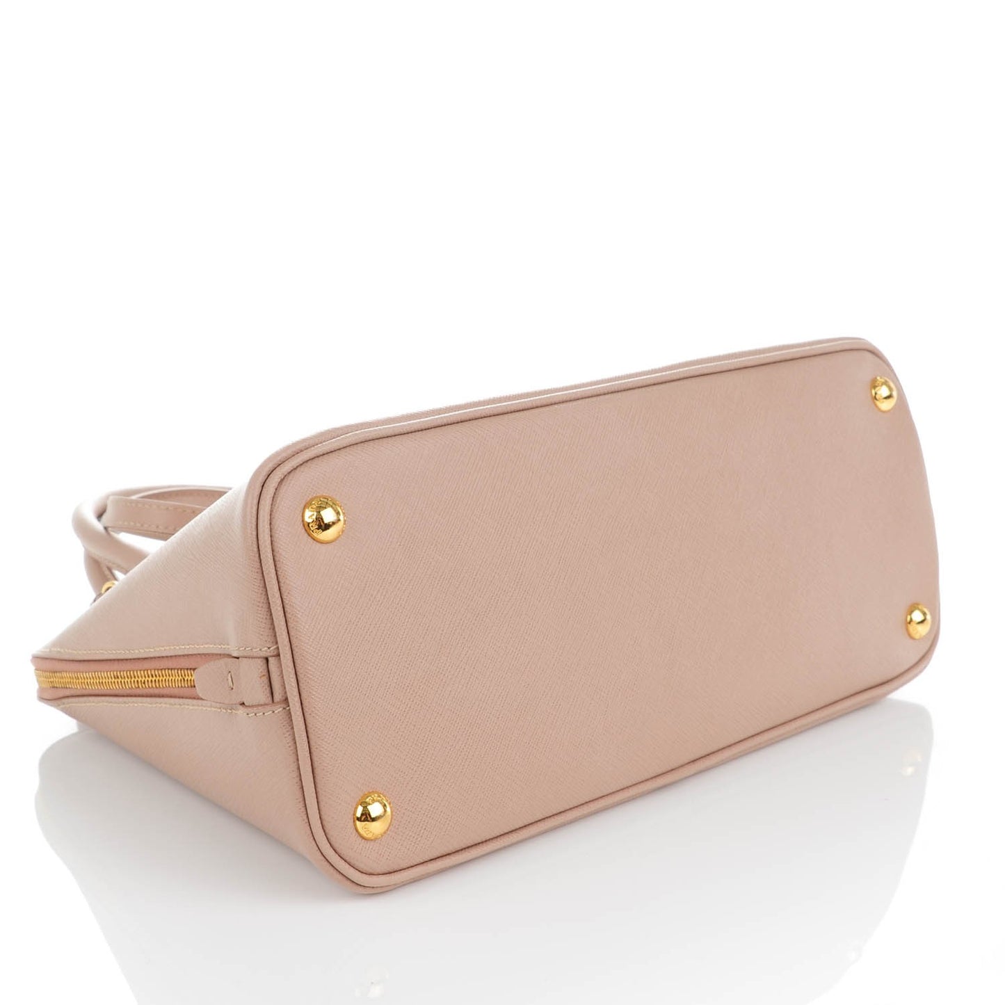 Saffiano Lux Medium Promenade Tote Cammeo