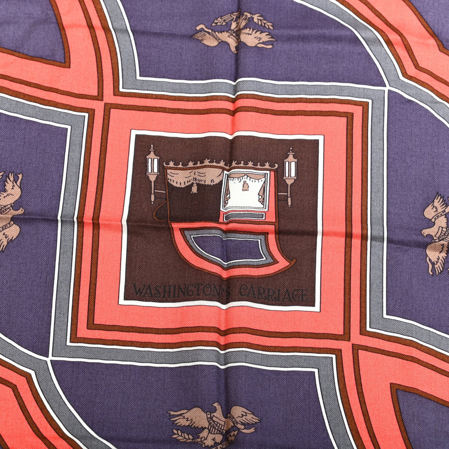 Cashmere Silk Washington Carriage Shawl 140