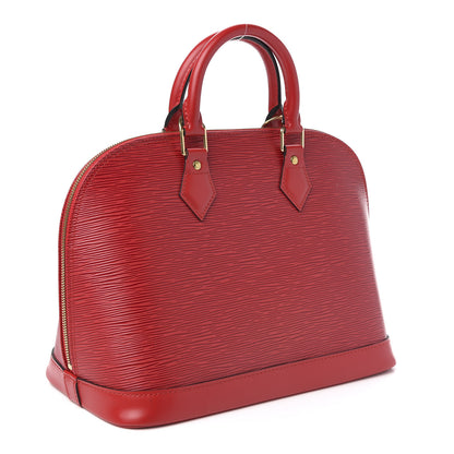 Louis Vuitton Epi Alma PM Castillan Red 3 of 9