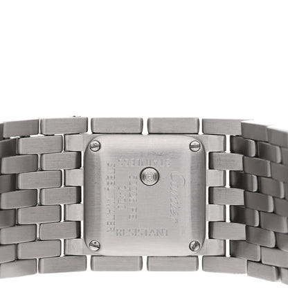 Cartier Stainless Steel Pink Mother of Pearl 21mm Panthere Ruban Quartz Watch 4 of 5