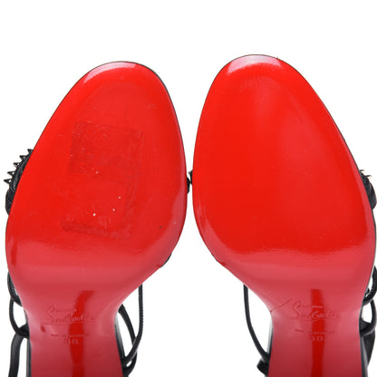 Christian Louboutin Kid Gwinispike 85 Sandals 38 Black 8 of 11