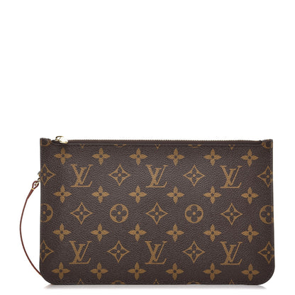 Louis Vuitton Monogram Neverfull MM GM Pochette 1 of 7
