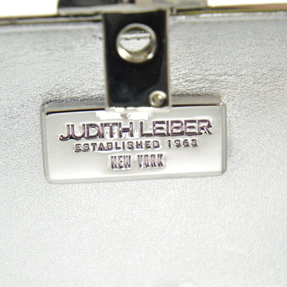 Judith Leiber Black Austrian Crystal Studded Minaudiere Clutch 7 of 8
