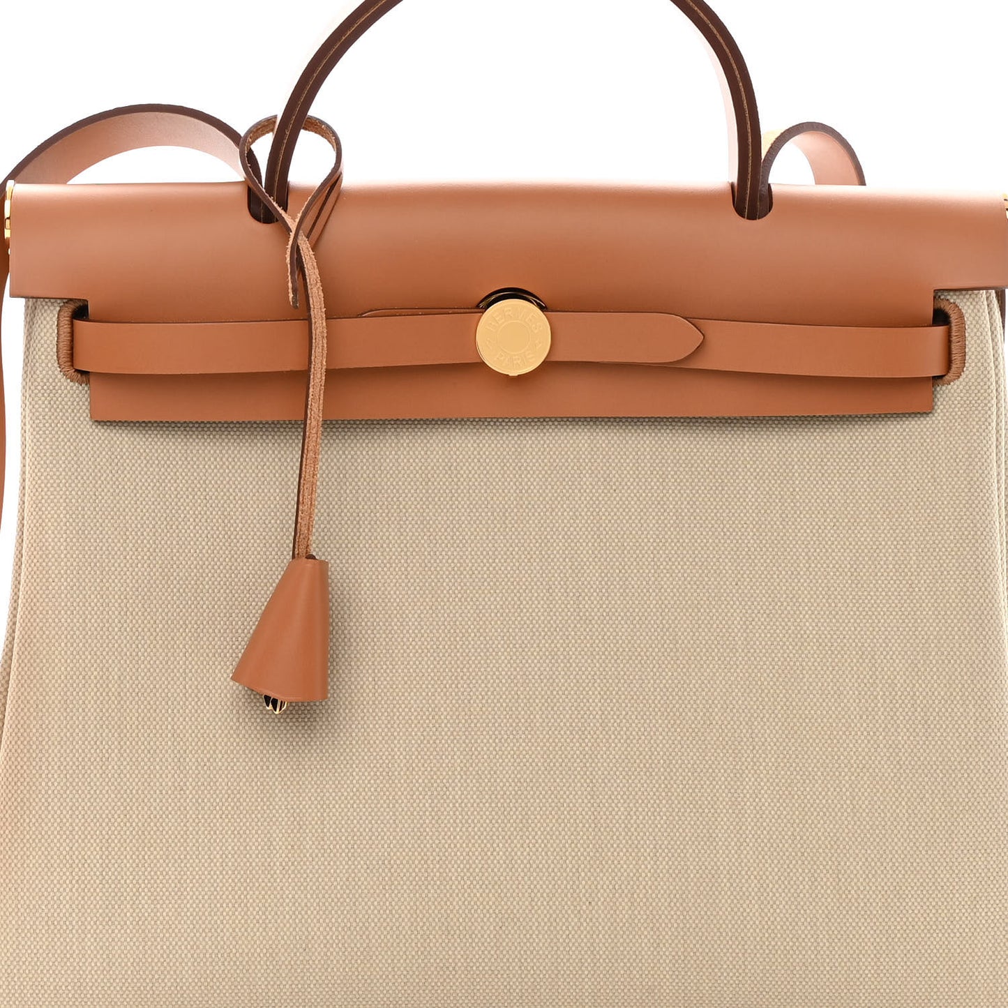 Vache Hunter Criss Viking Herbag Zip Retourne 31 PM Ecru Beige Naturel