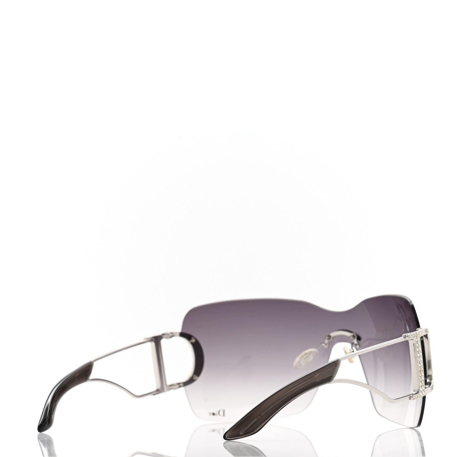 Christian Dior Crystal Diorly 1 Sunglasses Black 4 of 7