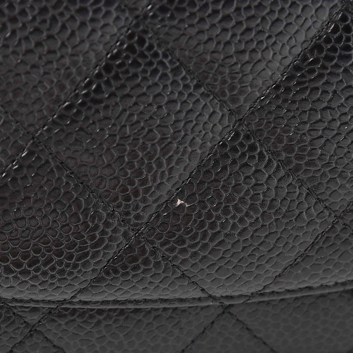 Chanel Caviar Quilted Wallet On Chain WOC Black 10 of 12