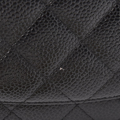 Chanel Caviar Quilted Wallet On Chain WOC Black 10 of 12