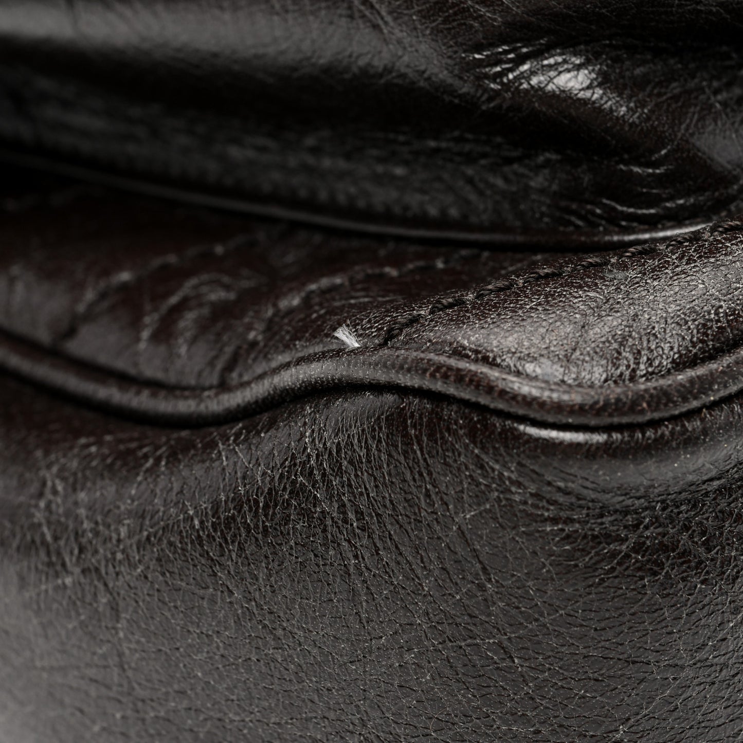 Crinkled Calfskin Matelasse Monogram Medium Niki Chain Satchel Tulip