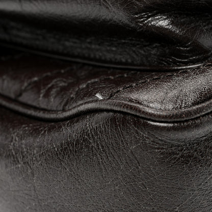 Saint Laurent Crinkled Calfskin Matelasse Monogram Medium Niki Chain Satchel Tulip 9 of 11