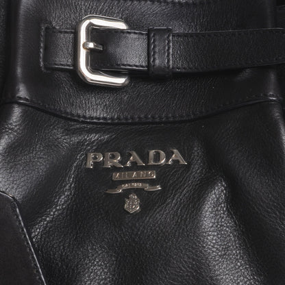 Prada Vitello Soft Shopping Tote Nero Black 3 of 9