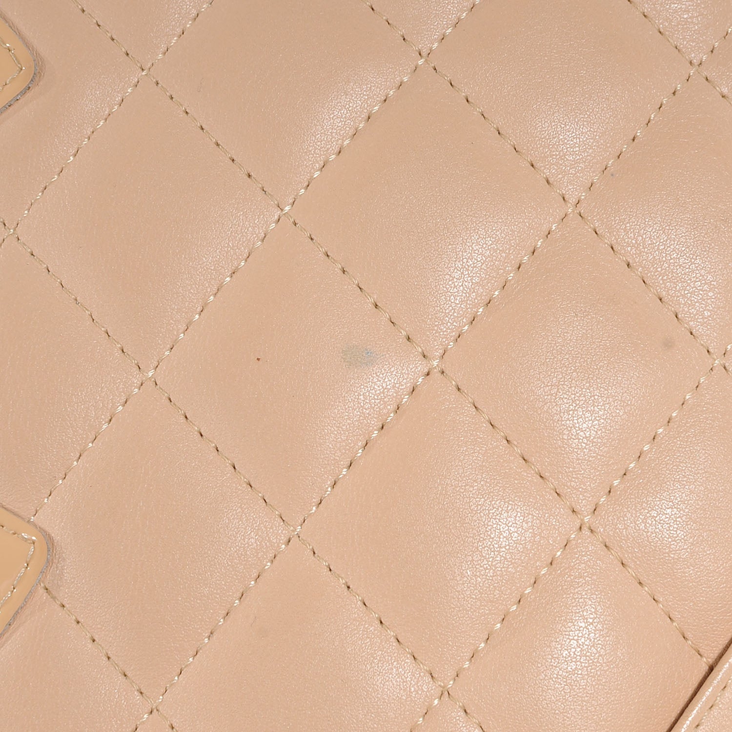 Chanel Leather Cambon Messenger Beige 6 of 9