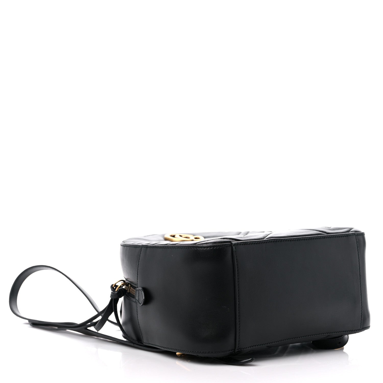 Gucci Calfskin Matelasse GG Marmont Backpack Black 4 of 13