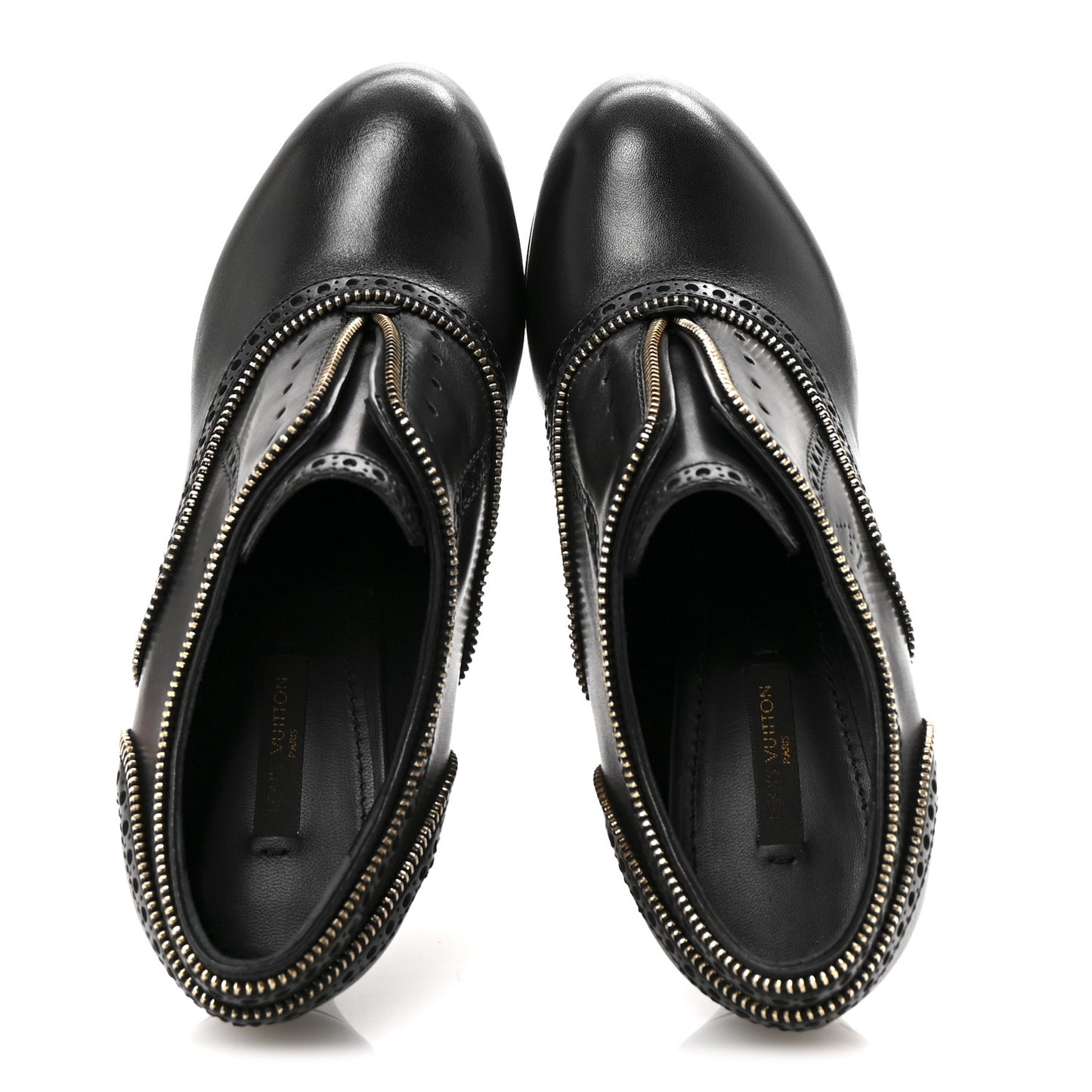Calfskin Tomboy Platform Pumps 38 Black