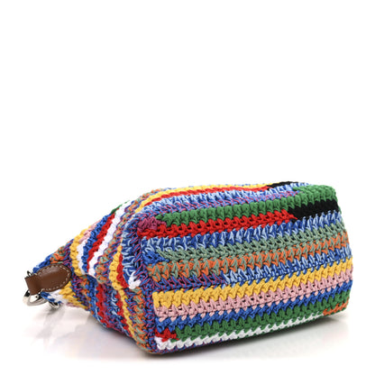 Miu Miu Fabric Crochet Pouch Multicolor 4 of 10