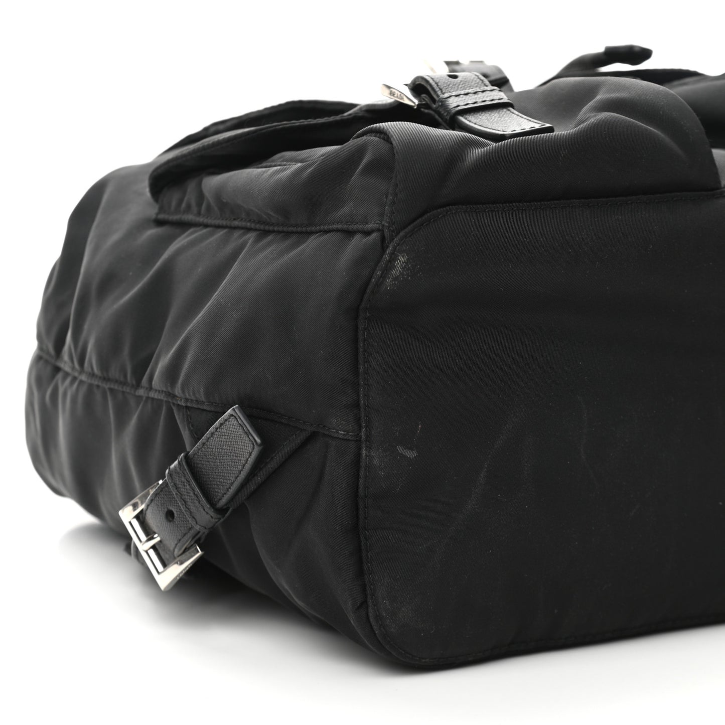 Nylon Vela Medium Backpack Black