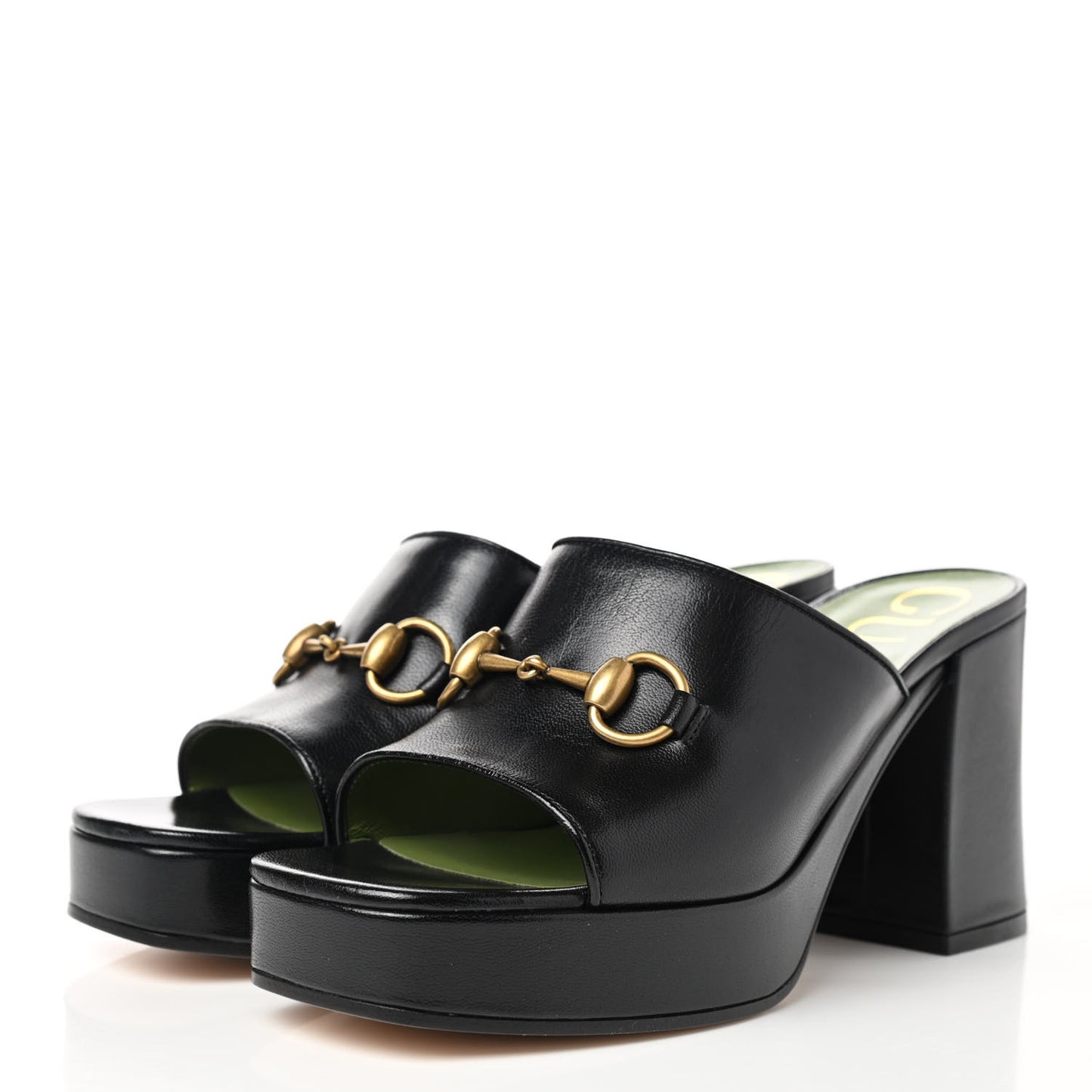 Granada Kid Houdan Platform Slide Sandals 37 Black