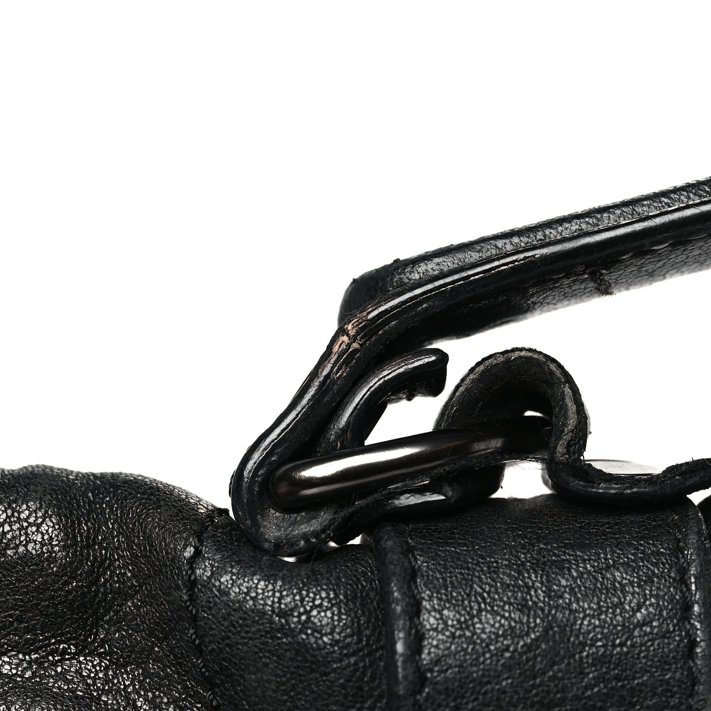 Lambskin Medium PS1 Plus Zip Satchel Black