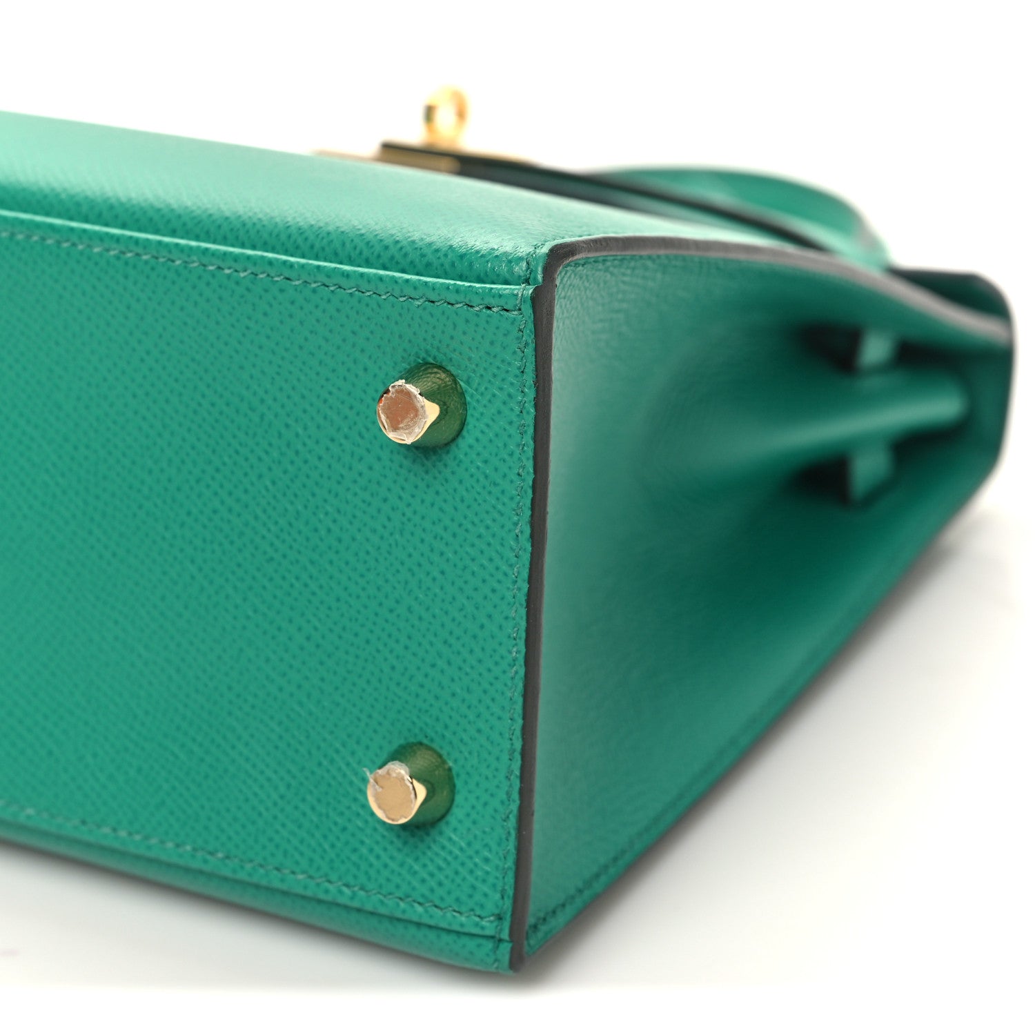 Hermes Epsom Kelly Sellier 25 Vert Jade 10 of 11