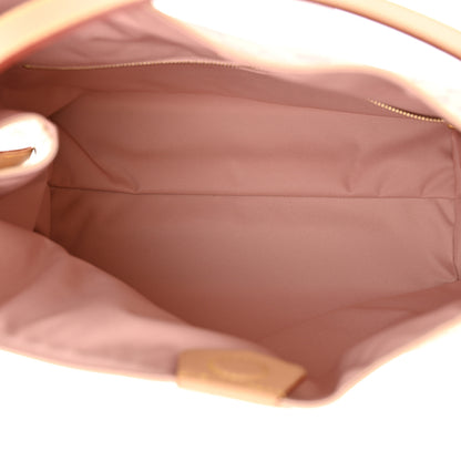 Louis Vuitton Damier Azur Graceful MM Rose Ballerine 5 of 9
