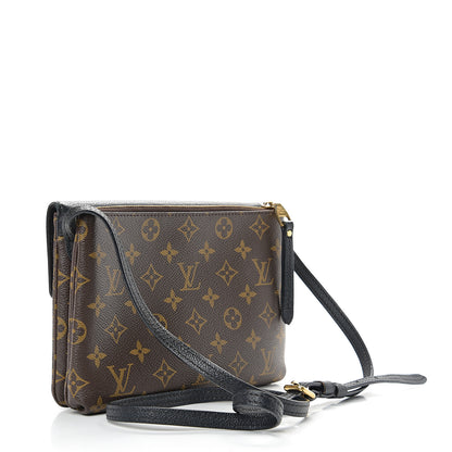 Louis Vuitton Monogram Twice Pochette Black 2 of 9