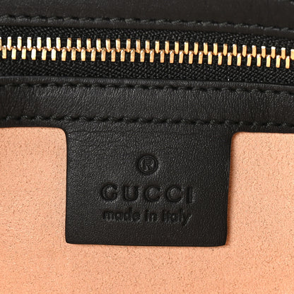 Gucci Suede Patent GG Web Medium Ophidia Boston Black 7 of 11