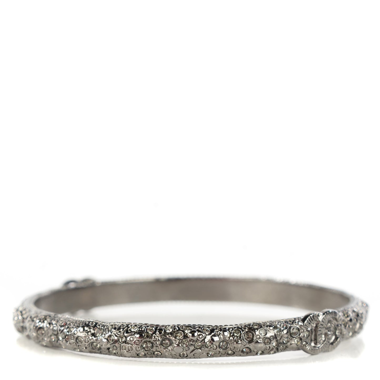 Ruthenium Crystal CC Bangle