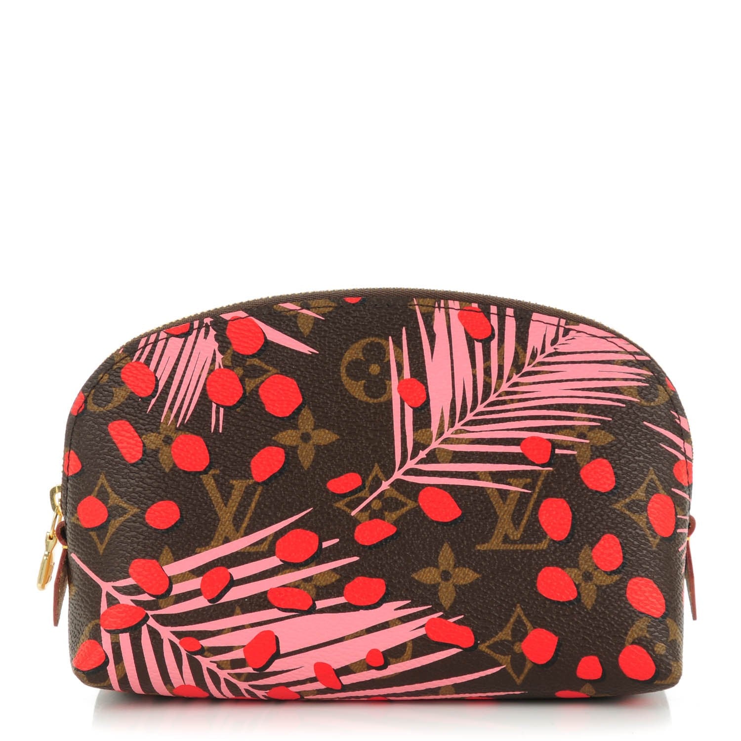 Louis Vuitton Monogram Jungle Dots Cosmetic Pouch Sugar Pink Poppy 1 of 7