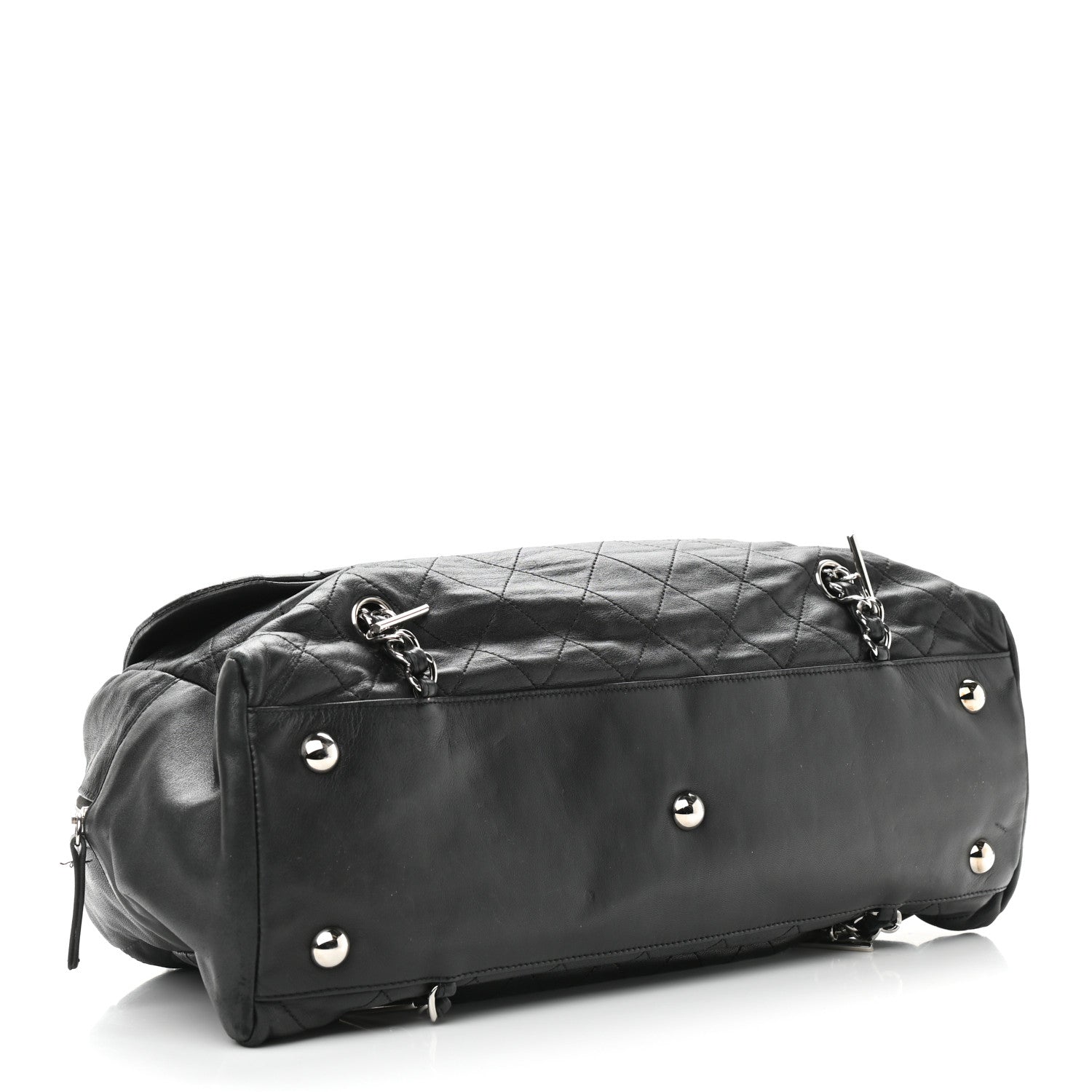 Chanel Lambskin Quilted Small Camera Case Black 4 of 10