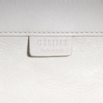 Celine Lambskin Vertical Bi-Cabas Blue White 6 of 9