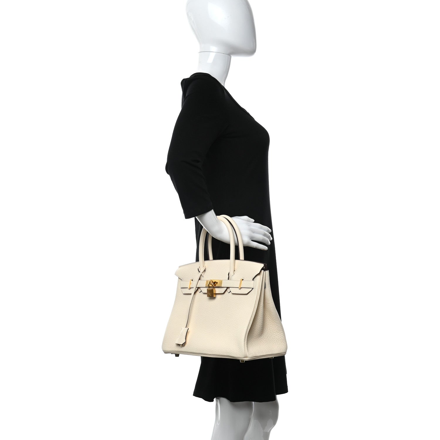 Hermes Taurillon Clemence Birkin 30 Nata 2 of 36
