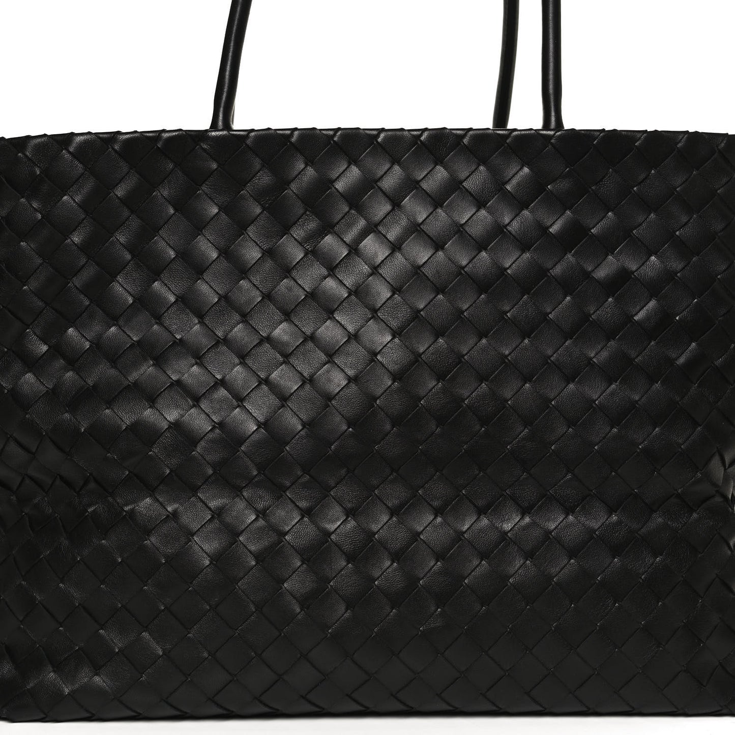 Nappa Intrecciato Tote Bag Black