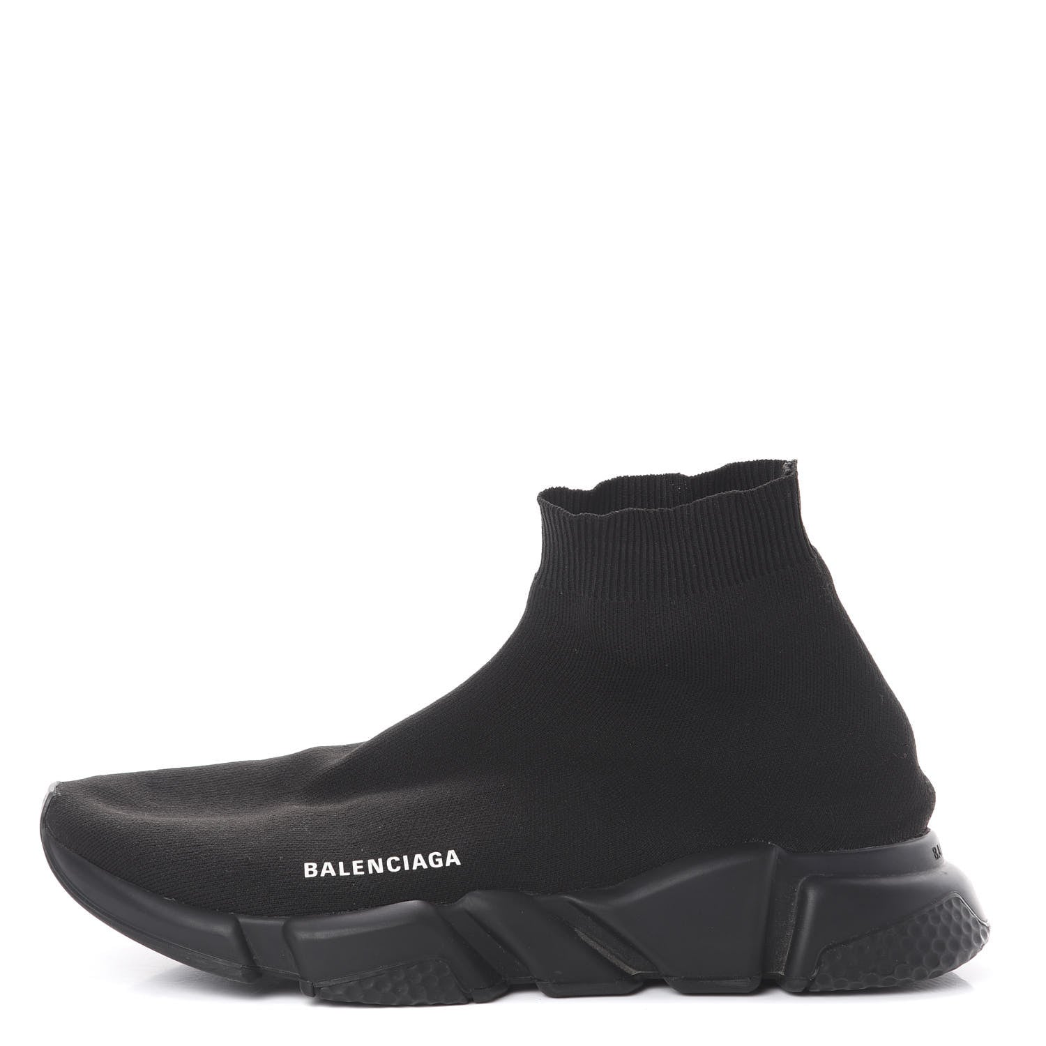 Balenciaga Neoprene Knit Mens Speed Sneakers 45 Black 1 of 6