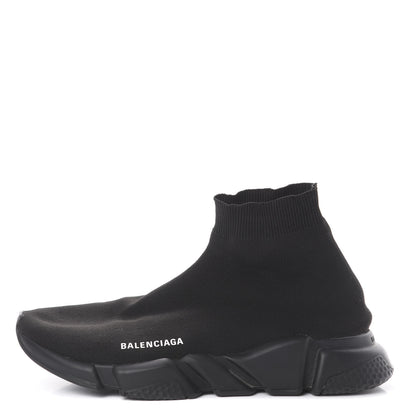 Balenciaga Neoprene Knit Mens Speed Sneakers 45 Black 1 of 6