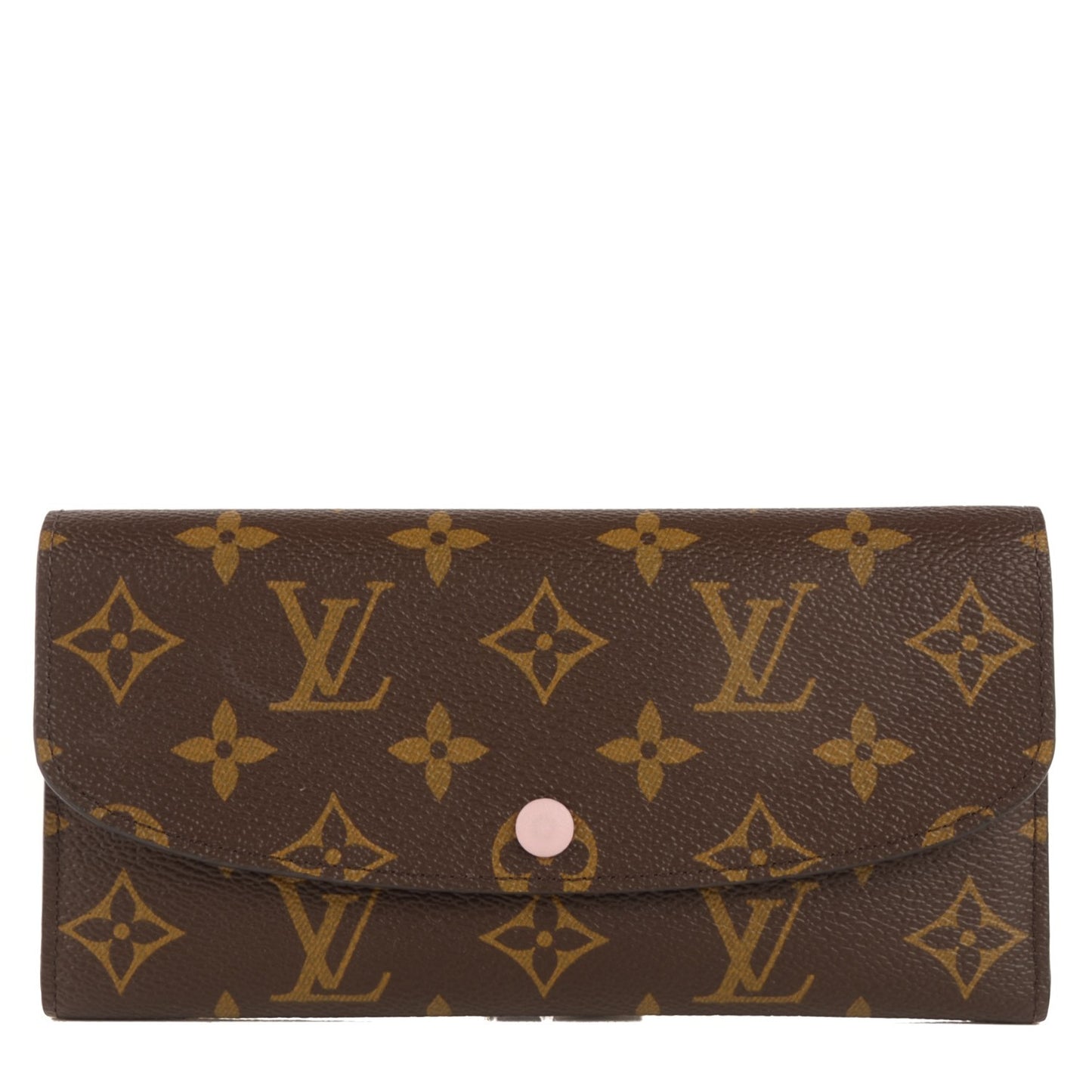 Monogram Emilie Wallet Rose Ballerine