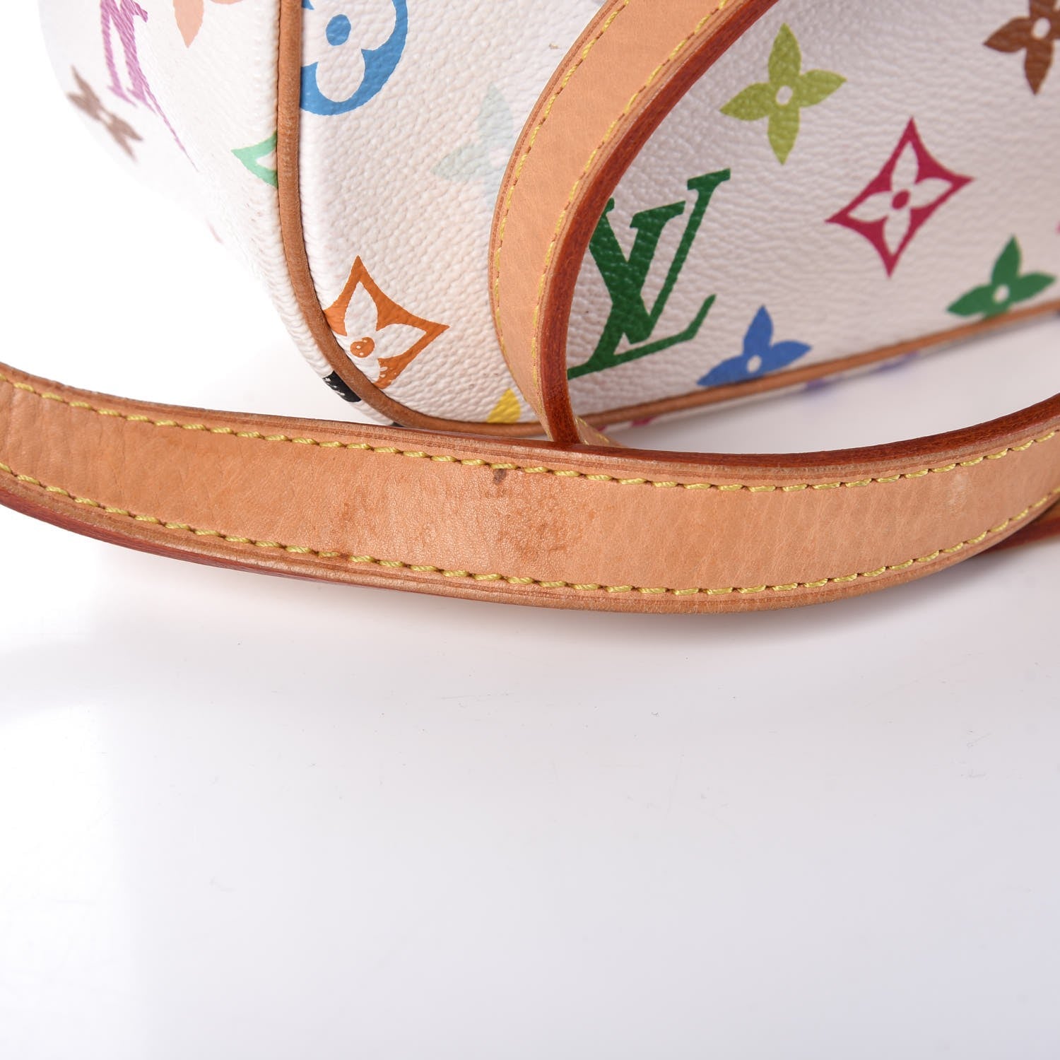 Louis Vuitton Monogram Multicolor Sologne White 9 of 15